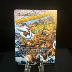 Plague of Vermin (Borderless) 07 NM MTG PZA Magic - Image 1