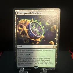 Undergrowth Stadium - Commander: Teenage Mutant Ninja Turtles - NM-Mint - MT - Image 1