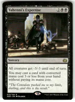 Yahenni's Expertise 75 Rare Aether Revolt Magic: The Gathering Near Mint - Image 1