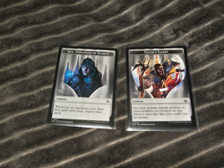 MTG EMBLEM x2 TEFERI'S TALENT/JACE UNRAVALLER OF SECRETS - Image 1
