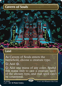 Cavern of Souls (0345) (Borderless) [The Lost Caverns of Ixalan] Near Mint - Image 1