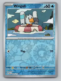Wingull 038/159 Common Journey Together Pokemon Reverse Holo Near Mint - Image 1
