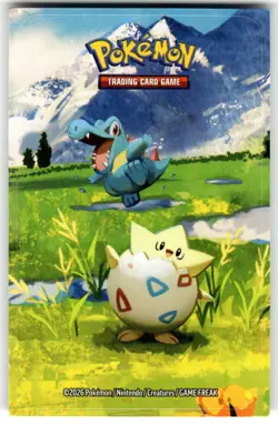 Pokemon Ascended Heroes Mini Tin Art Card & Sticker Set #Totodile & Togepi - Image 4