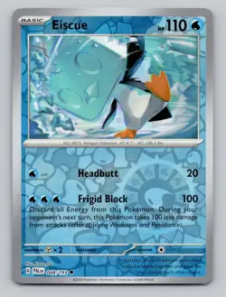 Eiscue 048/193 Uncommon Paldea Evolved Pokemon Reverse Holo Near Mint - Image 1