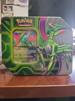 Pokemon Paradox Clash Tin - Iron Leaves Ex - Sealed Tin - Image 1