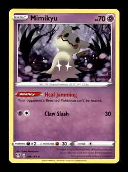 Pokemon Darkness Ablaze MIMIKYU 81/189 - Image 1