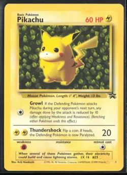 Pikachu 1999 Pokemon #1 Basic/Promo - Image 1