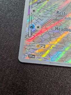 POKEMON CARD Slowpoke 204/198 Sv01: Scarlet & Violet Base Set Holo - Image 3