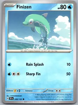 Finizen 048/162 Near Mint SV05: Temporal Forces Pokemon Shipnow - Image 1