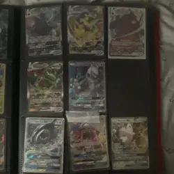 Pokemon TCG Topps 1999 9-Card Lot Binder Pages, Foil/Holo GX Salazzle - Image 3