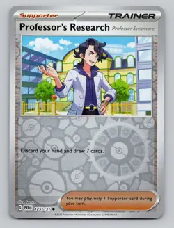 Professor's Research [Professor Sycamore] 125/131 Prismatic Pokemon Reverse Holo - Image 1
