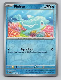 Reverse Holo Finizen 059/167 Common Twilight Masquerade Pokemon - Image 1