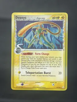 Pokemon Card - EX Holon Phantoms 6/110 - Rare Holo - NM - Deoxis - Image 1