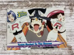 Team Rocket To The Rescue #50 - Pokemon Topps Pokemon 2000 Movie Blue Logo NM - Image 2