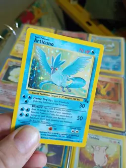 Pokemon TCG Fossil Set Holographic Articuno 2/62 (NM-LP) - Image 1