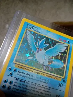 Pokemon TCG Fossil Set Holographic Articuno 2/62 (NM-LP) - Image 5