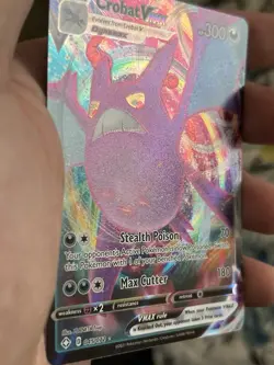 Crobat VMAX 045/072 Shining Fates Pokemon TCG Holo - Image 2