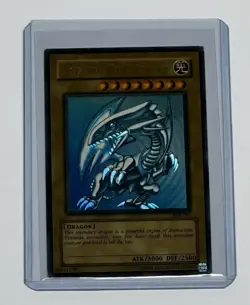 Blue‑Eyes White Dragon SDK‑001 Ultra Rare Unlimited YuGiOh MP - Image 1