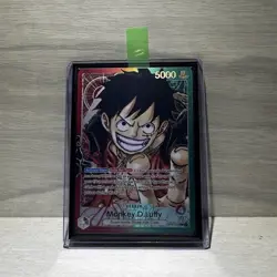 Bandai Romance Dawn Monkey D. Luffy OP01-003 Leader Holo 5000 ENG - Image 1