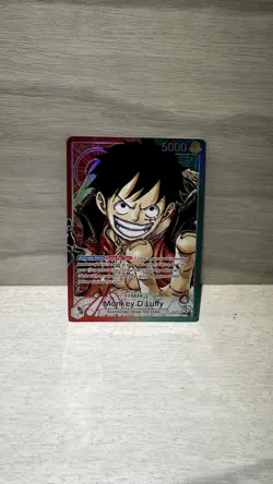 Bandai Romance Dawn Monkey D. Luffy OP01-003 Leader Holo 5000 ENG - Image 2