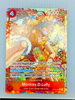 Monkey.D.Luffy (Alternate Art) OP16-015 The Time of Battle Foil One Piece - Image 1