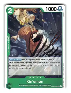 One Piece Release Event Card Kin'emon OP10-026 C - Image 1