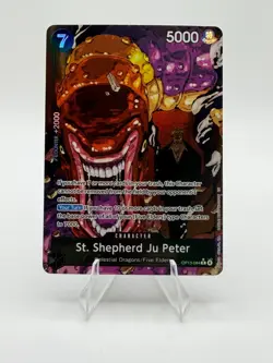 OPTCG Shepherd Ju Peter OP13-084 Alternate Art Near Mint One Piece - Image 1