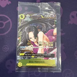One Piece TCG Boa Hancock- P-115 OP15 Release Event Winner Promo SEALED - Image 1