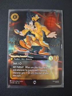 Goofy - Galumphing Gumshoe (Enchanted) 223/204 Disney Lorcana - NM - English - Image 1