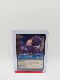 Disney Lorcana Winterspell - Morty Fieldmouse Tiny Tim 157/246 - Cold Foil - Image 1