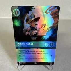 Disney Lorcana Minnie Mouse - Practical Traveler 219/204 Legendary Foil - Image 1