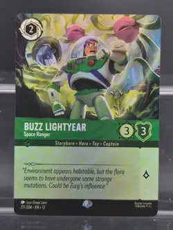 Disney Lorcana Buzz Lightyear - Space Ranger 211/204 Wilds Unknown Epic - Image 1