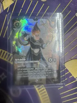 Enchanted Foil SYNDROME OUT FOR REVENGE Disney Lorcana Wilds Unknown 238/204 - Image 1