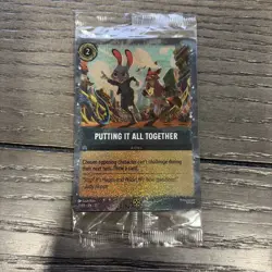 Putting It All Together! EXCLUSIVE Lorcana Movie Promo Zootopia 2 || SEALED|| - Image 1