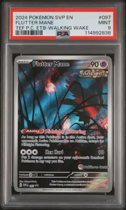 Flutter Mane #097 PSA 9 - 2024 Pokemon Svp En-Sv Black Star Promo - Image 1