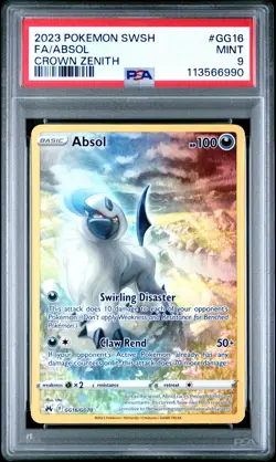 Absol #GG16 PSA - 2023 Pokemon Sword And Shield Crown Zenith - Image 1
