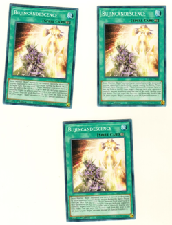Set Of 3 Bujincandescence LIOV-EN062 Lightning Overdrive 1st Edition Yugioh - Image 1