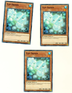 Set Of 3 Flip Frozen BODE-EN092 Burst Of Destiny 1st Edition Yugioh - Image 3