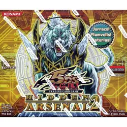 YUGIOH HIDDEN ARSENAL 2 1ST EDITION BOOSTER BOX Factory Sealed - Image 1