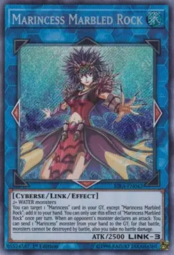 Marincess Marbled Rock - 1st Edition Rising Rampage MP YuGiOh - Image 1