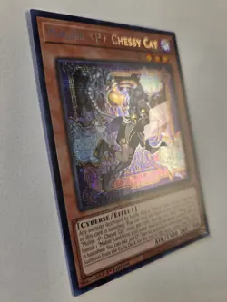Maliss P Chessy Cat MP25-EN123 Prismatic Secret Rare Yugioh 1st Edition Mint - Image 2