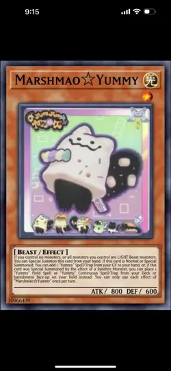 Yugioh Marshmao Yummy DOOD-EN024 1st Edition Secret Rare NM Presale - Image 1