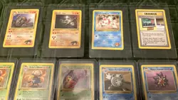 Pokemon Gym Heroes 1st Edition Card Lot - Image 2