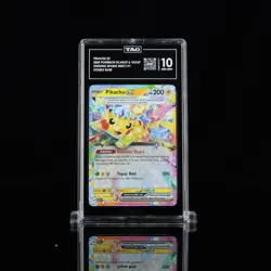 Pokemon Pikachu EX Surging Sparks #057/191 Double Rare TAG 10 not PSA - Image 1