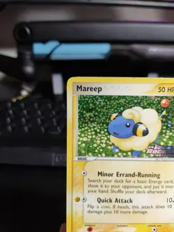 Mareep 67/109 Reverse Holo Stamped Pokemon Team Rocket Returns LP - Image 2