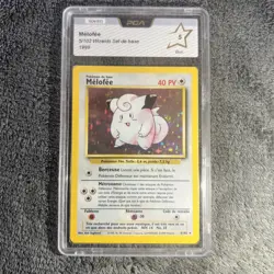 Carte Pokemon Melofee 5/102 - Set de Base - FR - PCA PSA 5 - Image 1