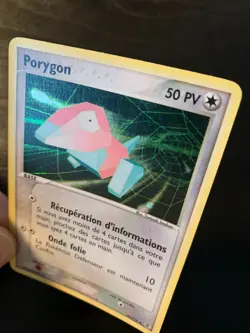 Carte Pokemon : Porygon 47/112 Reverse Ex Rouge Feu Vert Feuille Francaise - Image 2