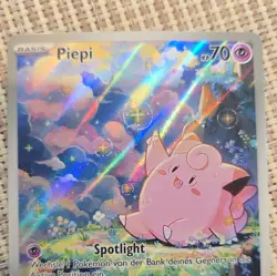 Pokemon TCG Piepi 094/088 Pokemon GO Reverse Holo Deutsch KP 70 Common - Image 2