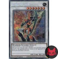 Yugioh Junk Archer BLMR-EN073 Secret Rare 1st Edition NM - Image 1