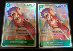 2x OP16-026 Emporio.Ivankov SR Alt Art The Time To Battle One Piece TCG English - Image 1